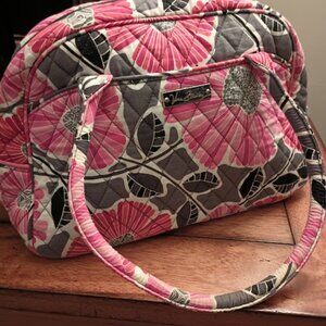 Vera Bradley Medium Bowler in Cheery Blossoms